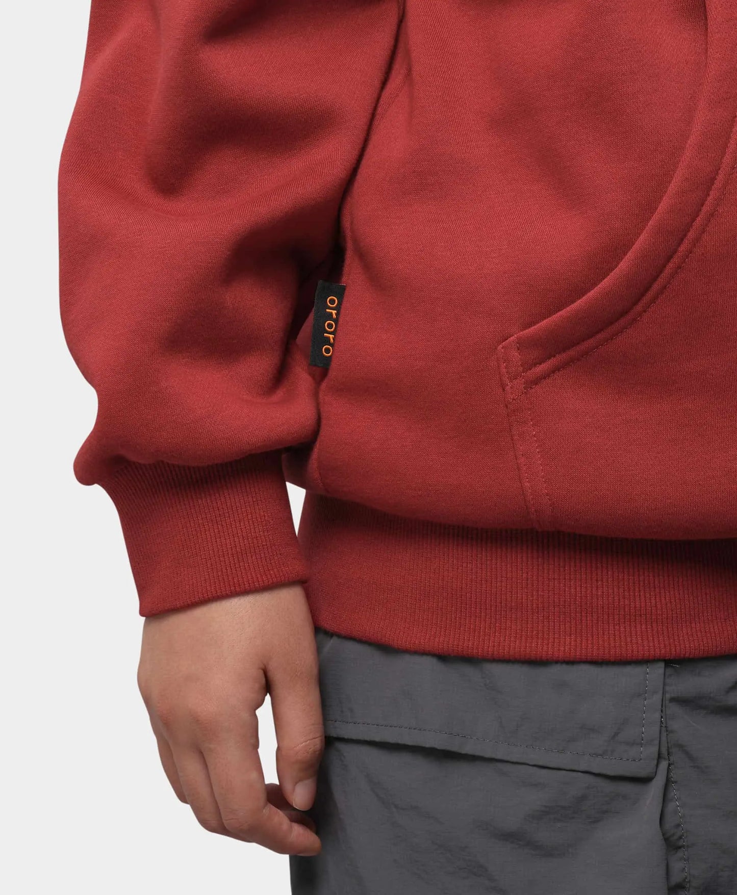 Rib-Knit Cuffs & Hem
