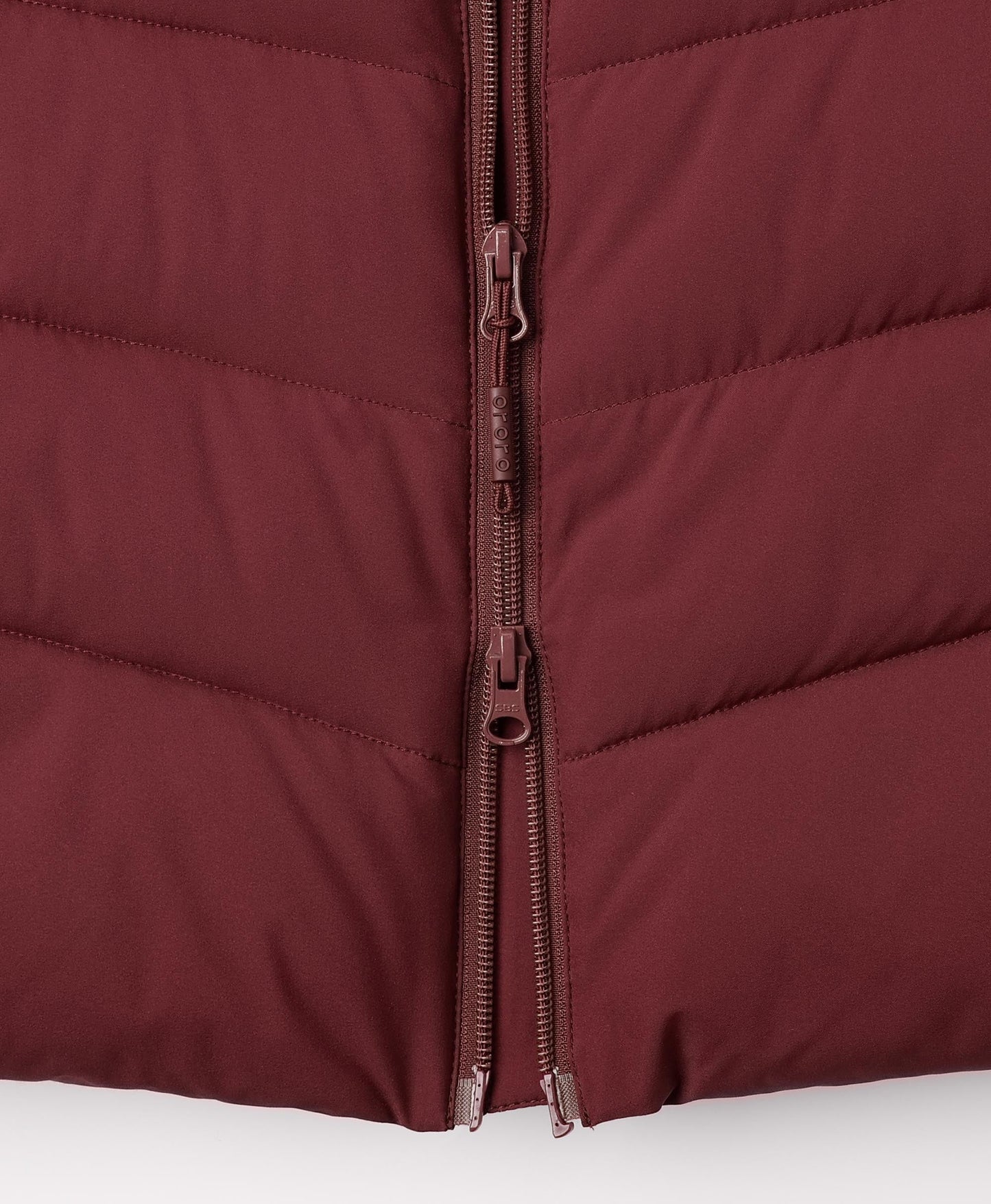 Frauen beheizbare Puffer-Parka-Jacke - Schwarz/Weiß/Grau/Rot