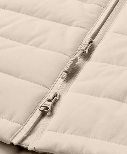 "Tribeca" Frauen beheizbare lange Puffer Weste
