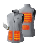 4 Heating Zones: Left & Right Hand Pockets, Upper Back, Lower Back