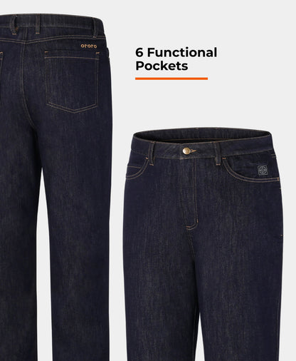 Heatenim Herren beheizte Jeanshose