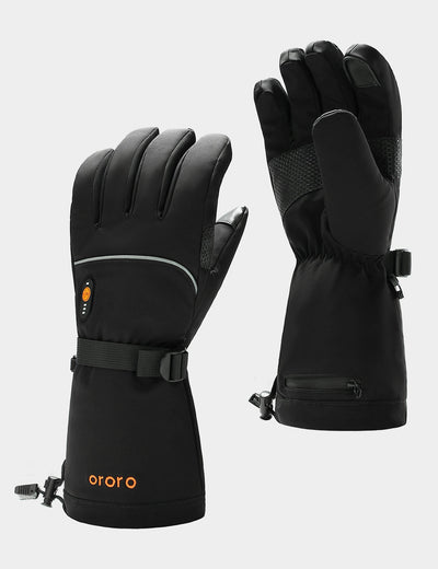 Unisex Heated Gloves - Black